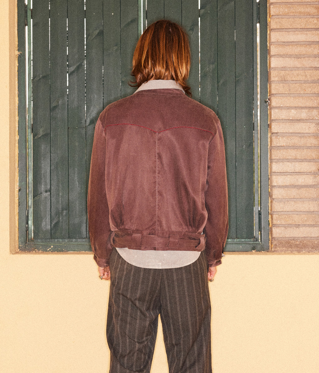 Belted Cupro Jacket | Richill Melancholy