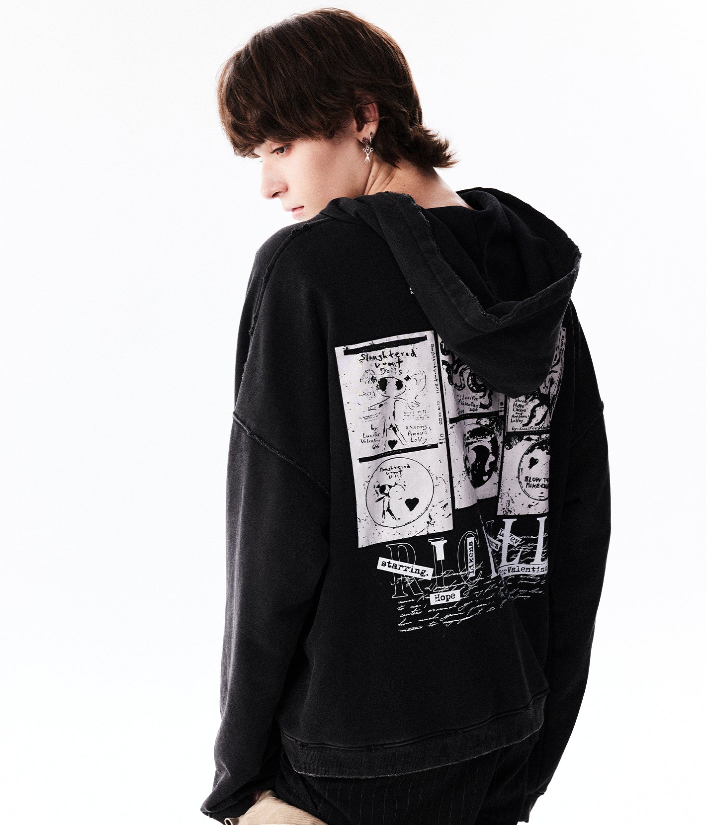 Gore Graphic Hoodie | Richill Melancholy
