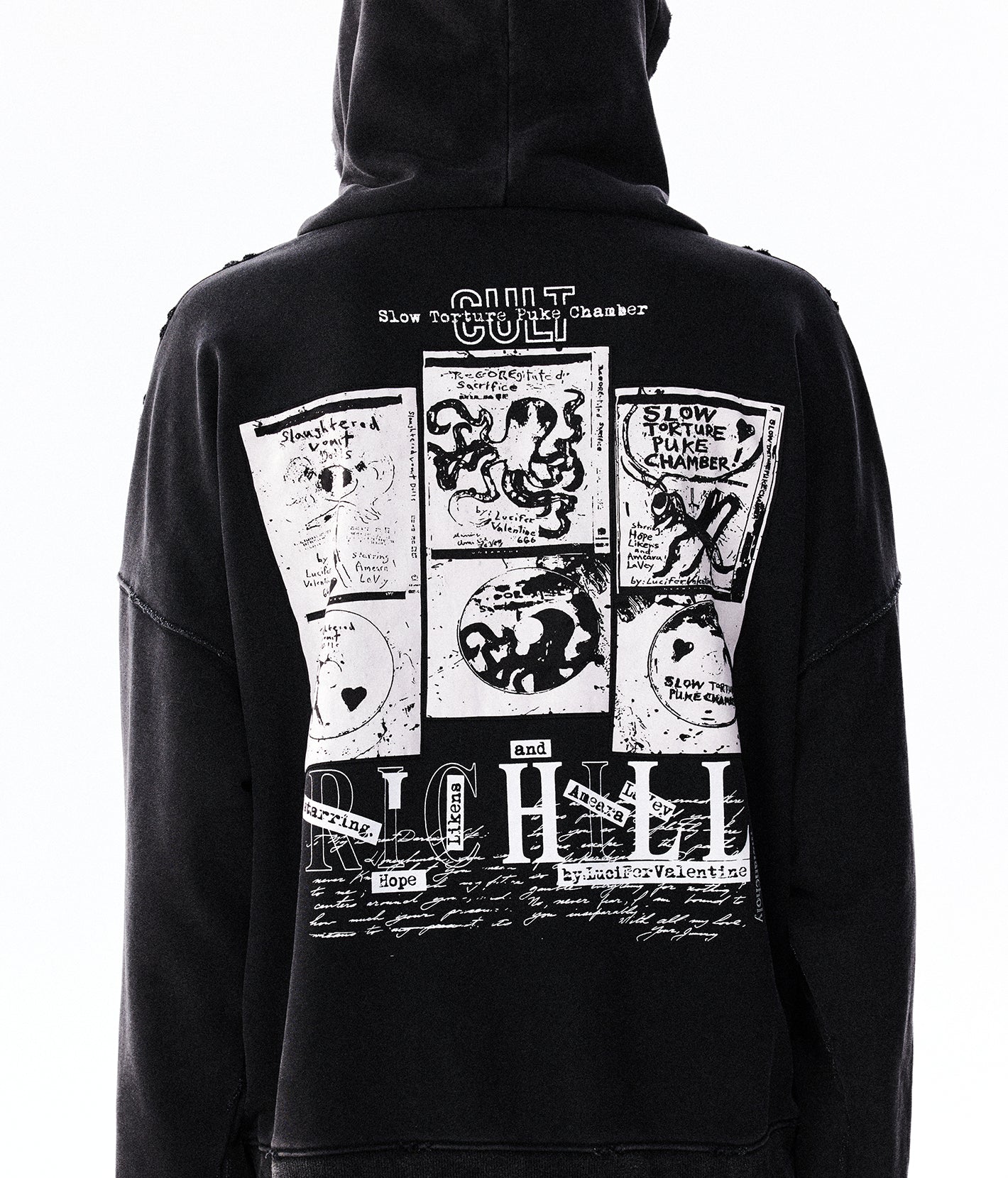 Gore Graphic Hoodie | Richill Melancholy