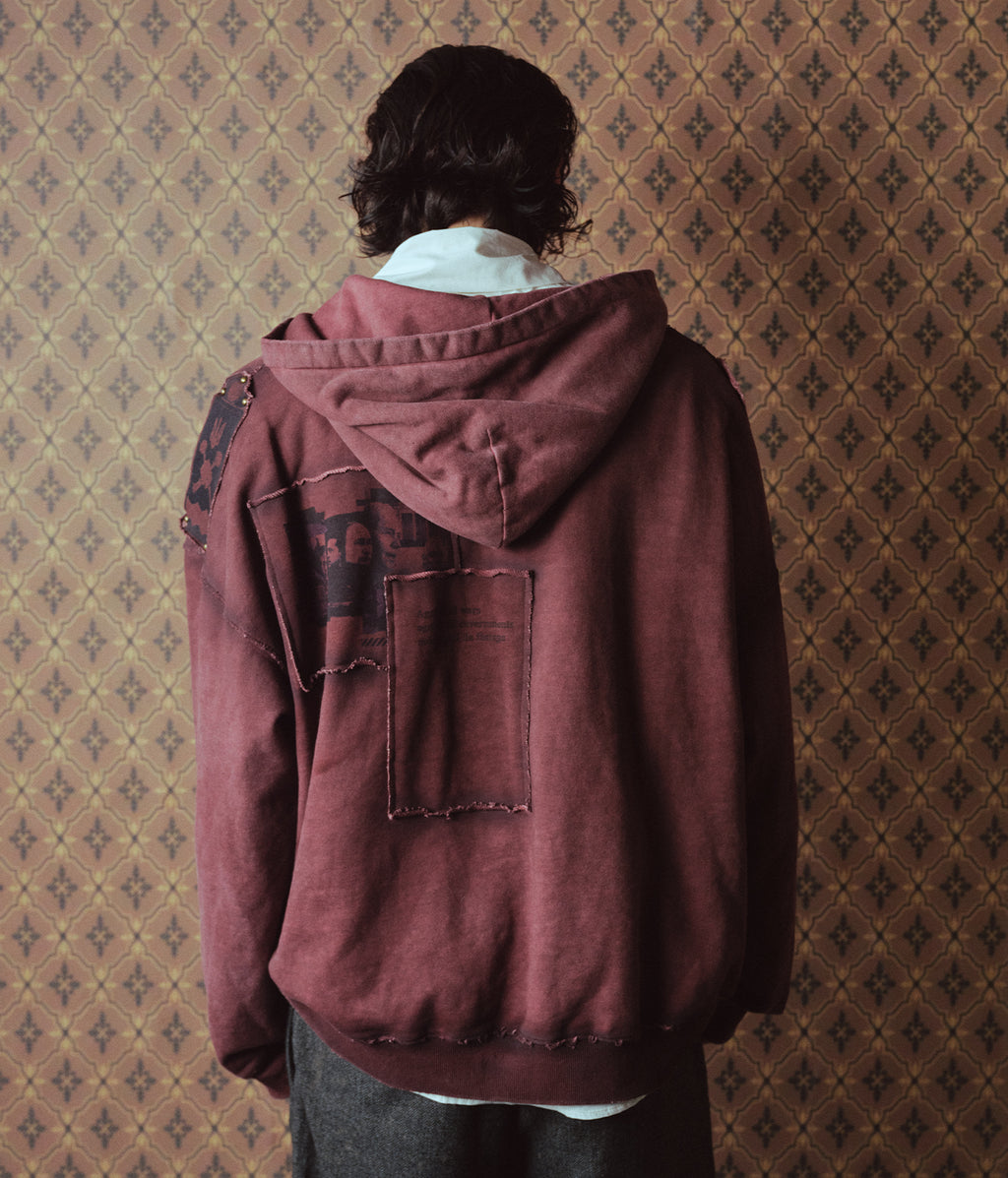 Nationalist Studded Hoodie | Richill Melancholy