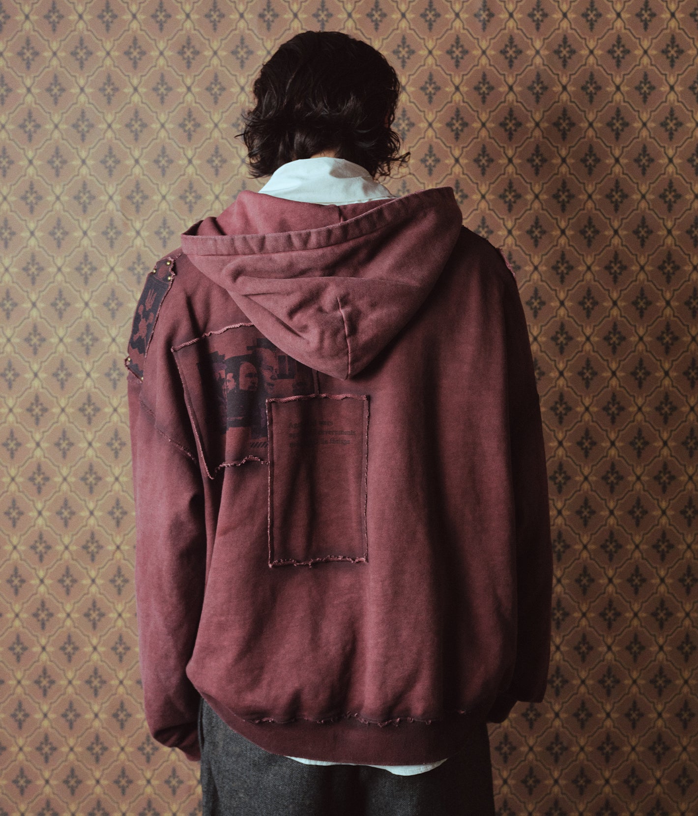 Nationalist Studded Hoodie | Richill Melancholy