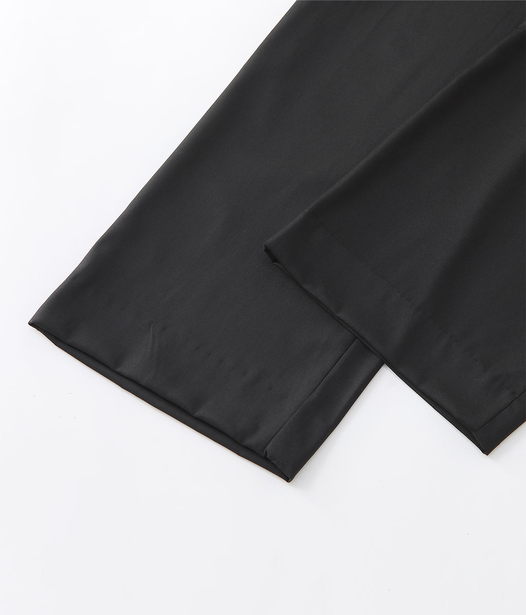 Patch Wool Tailored Trouser