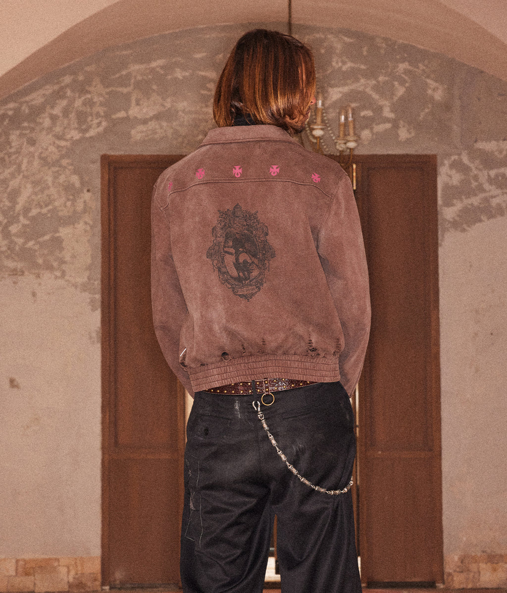 Printed Patched Jacket | Richill Melancholy