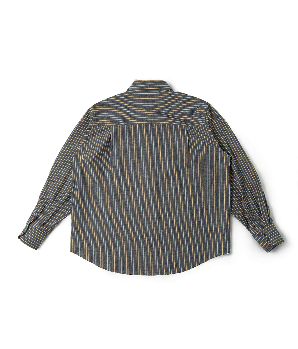 Striped Cotton Linen Shirt