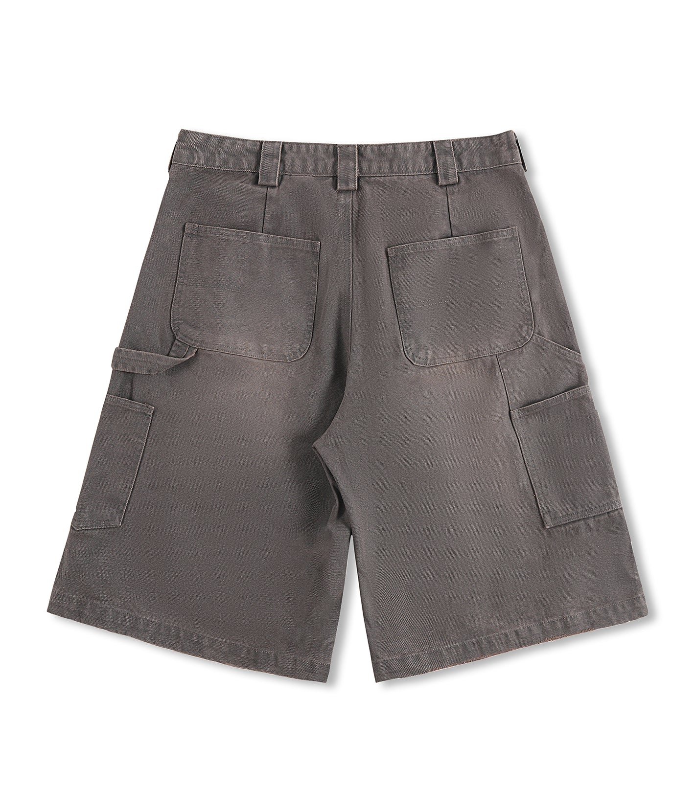 Studded Washed Canvas Shorts