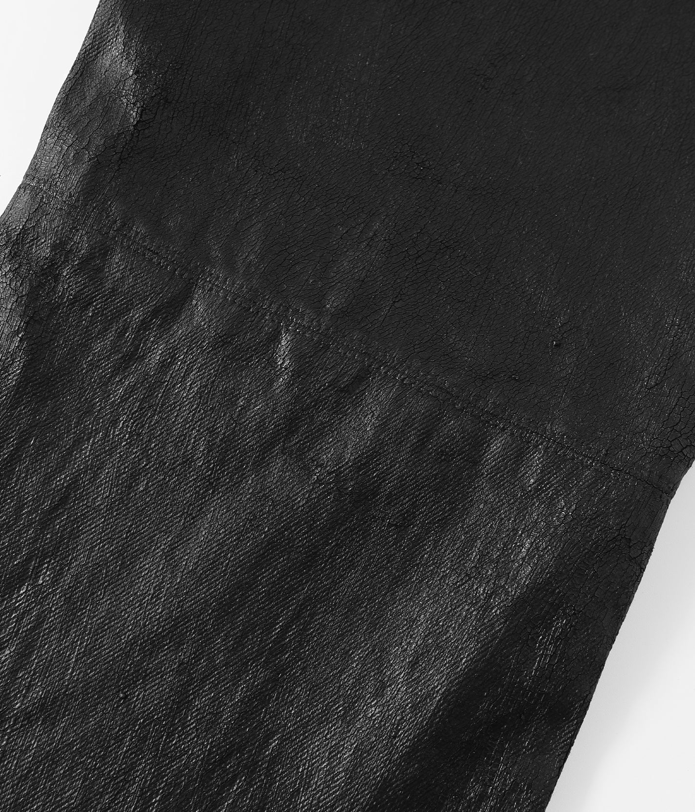 Waxed Flare Denim