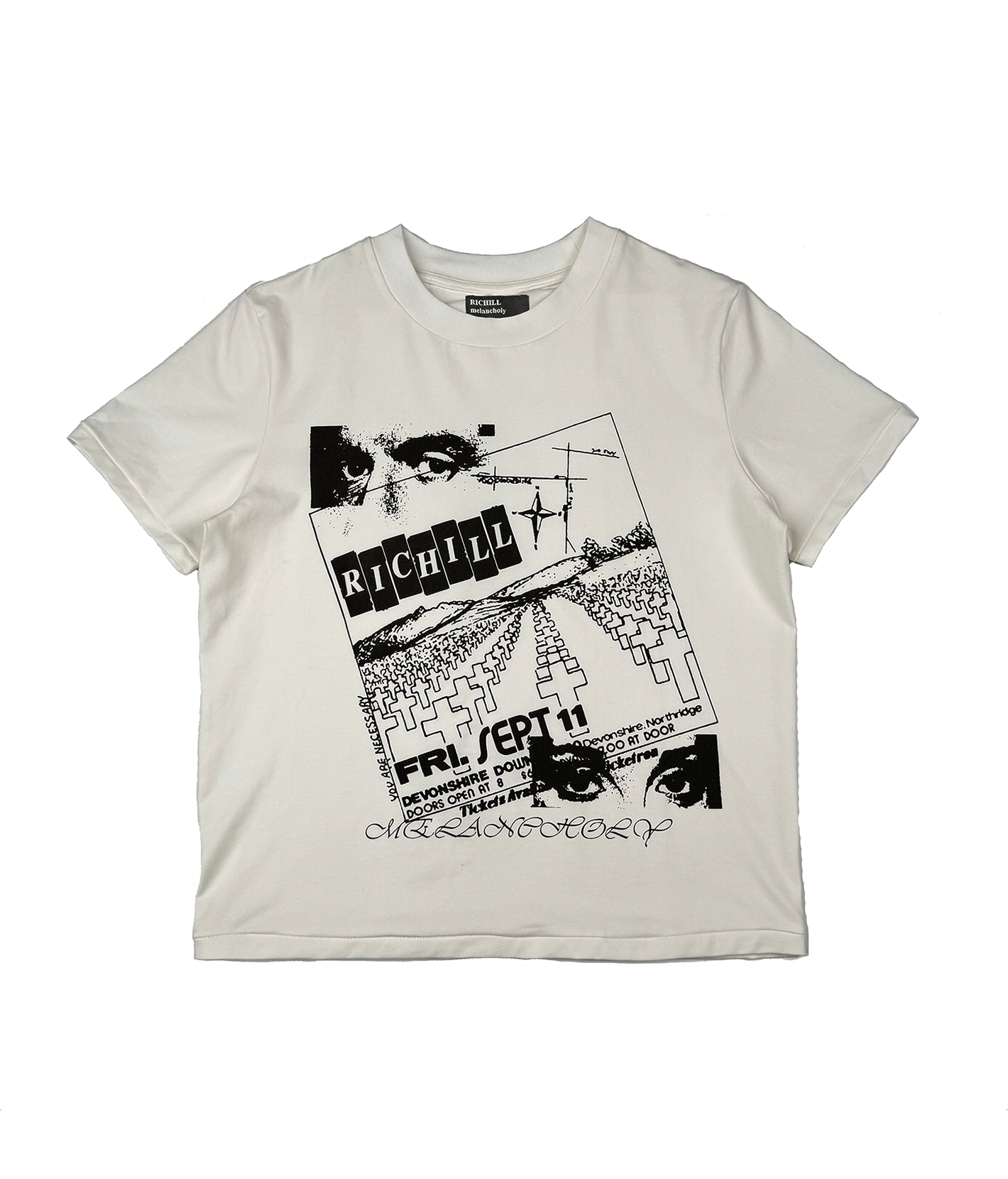 Cemetery Eyes Graphic Tee | Richill Melancholy