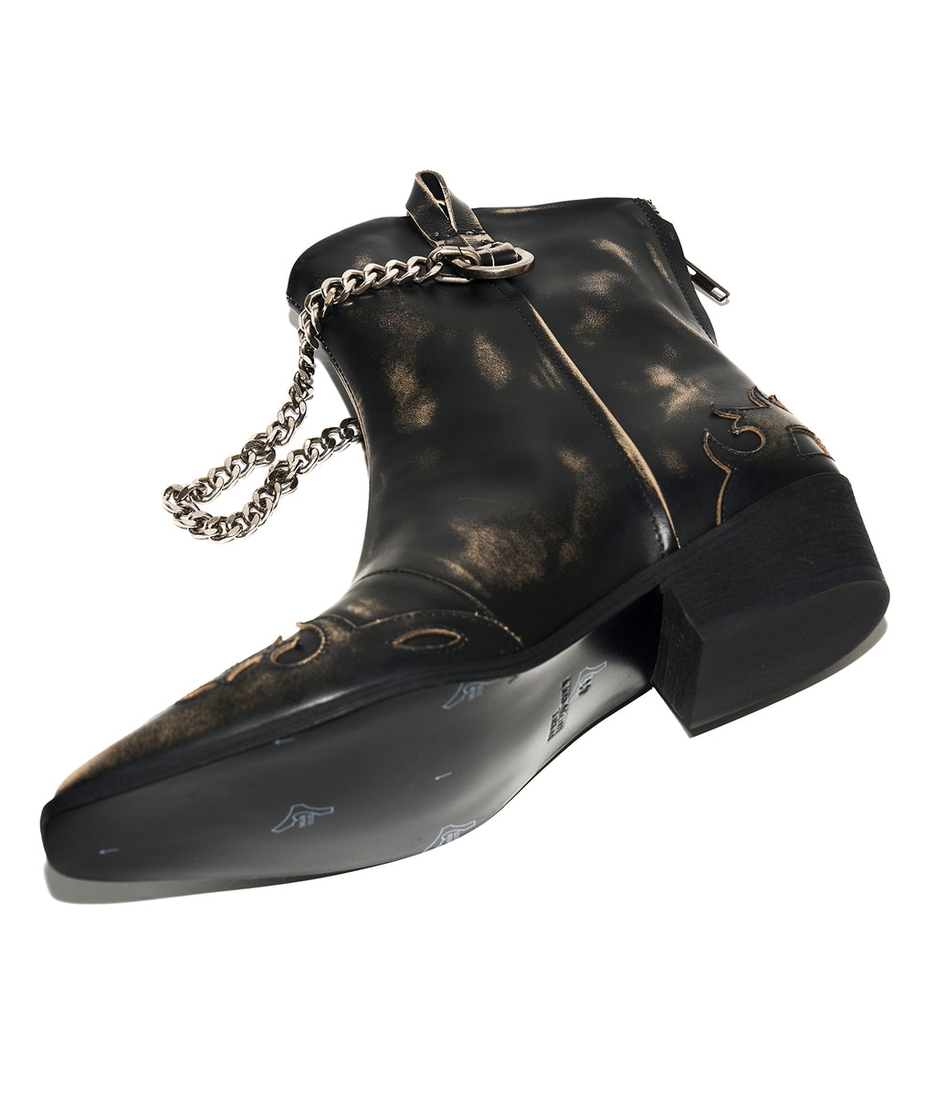 Chain Western Boots  | Richill Melancholy