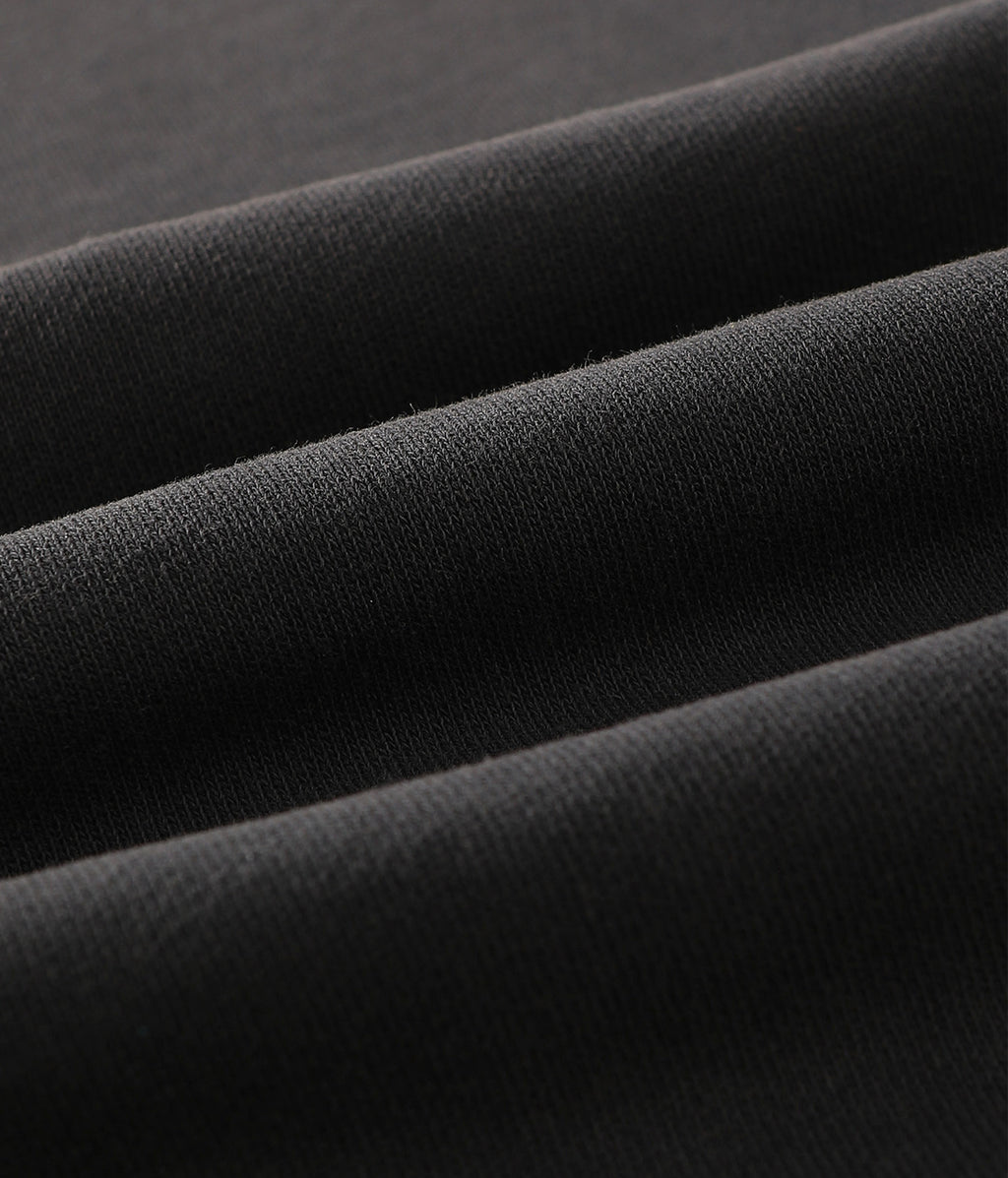 Antique Coin Ring-Detail Contrast-Stitch Washed Sweatpants