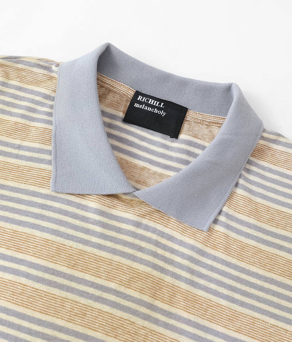 Dirty Stripe Polo Tee