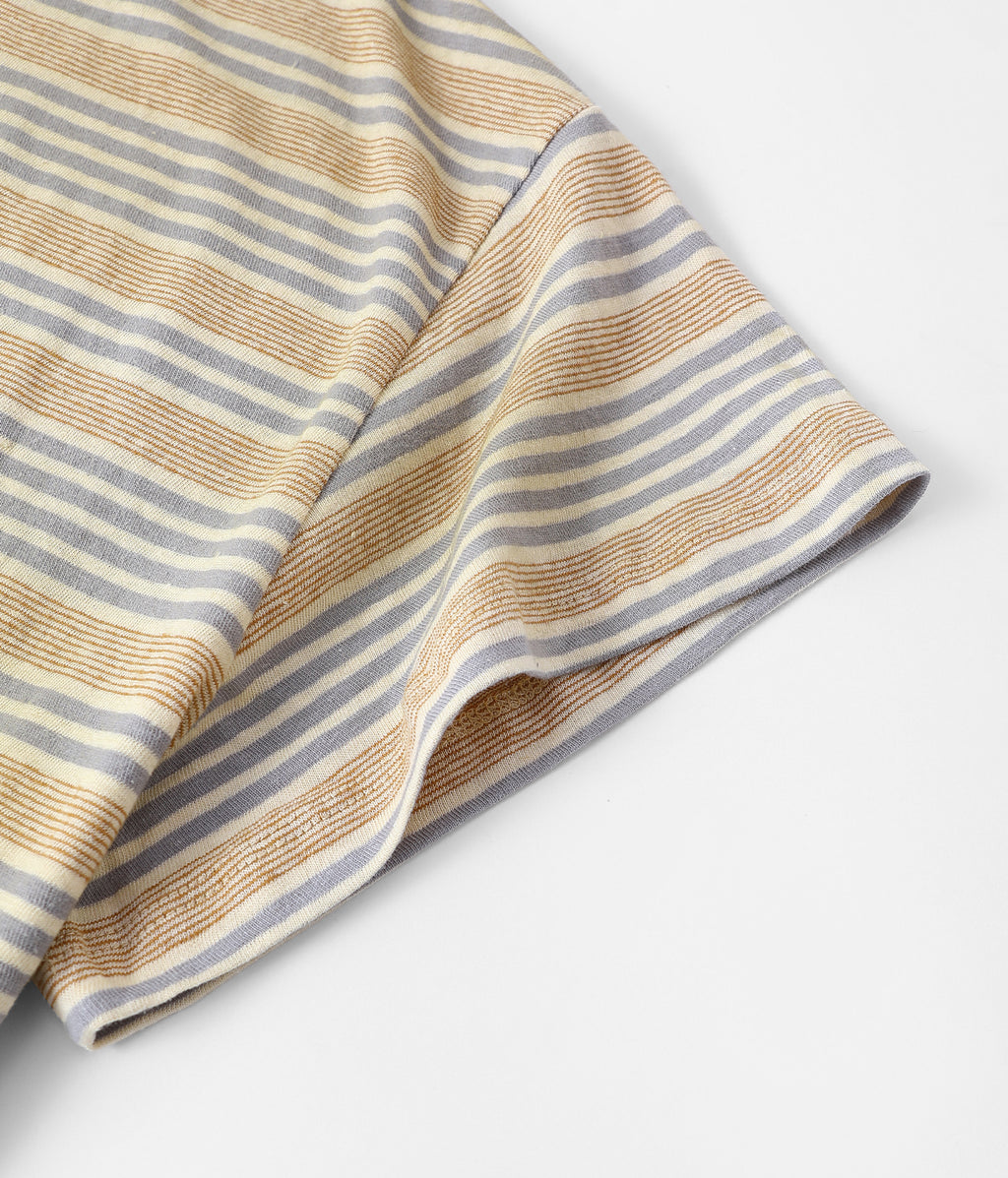 Dirty Stripe Polo Tee