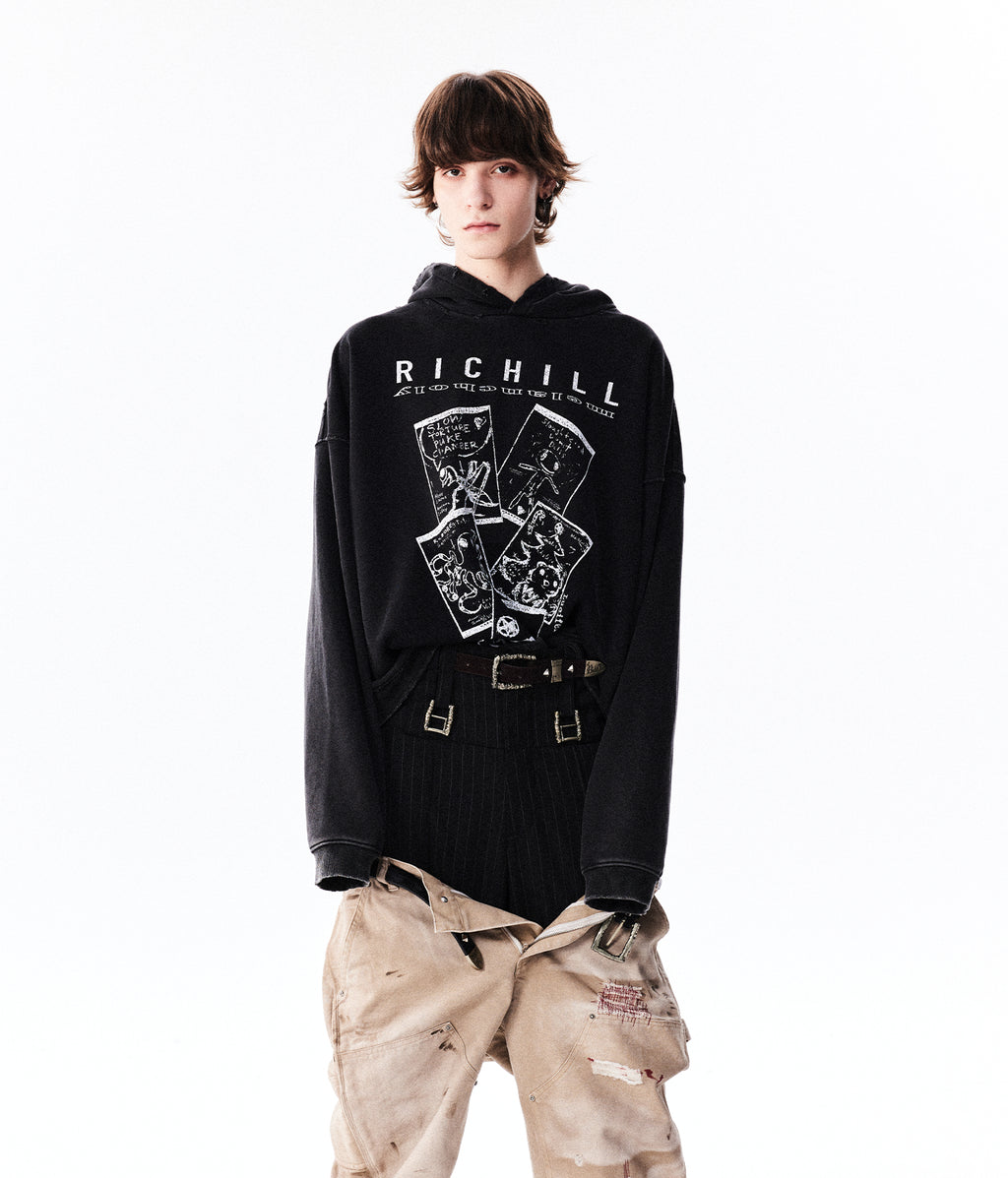 Gore Graphic Hoodie | Richill Melancholy