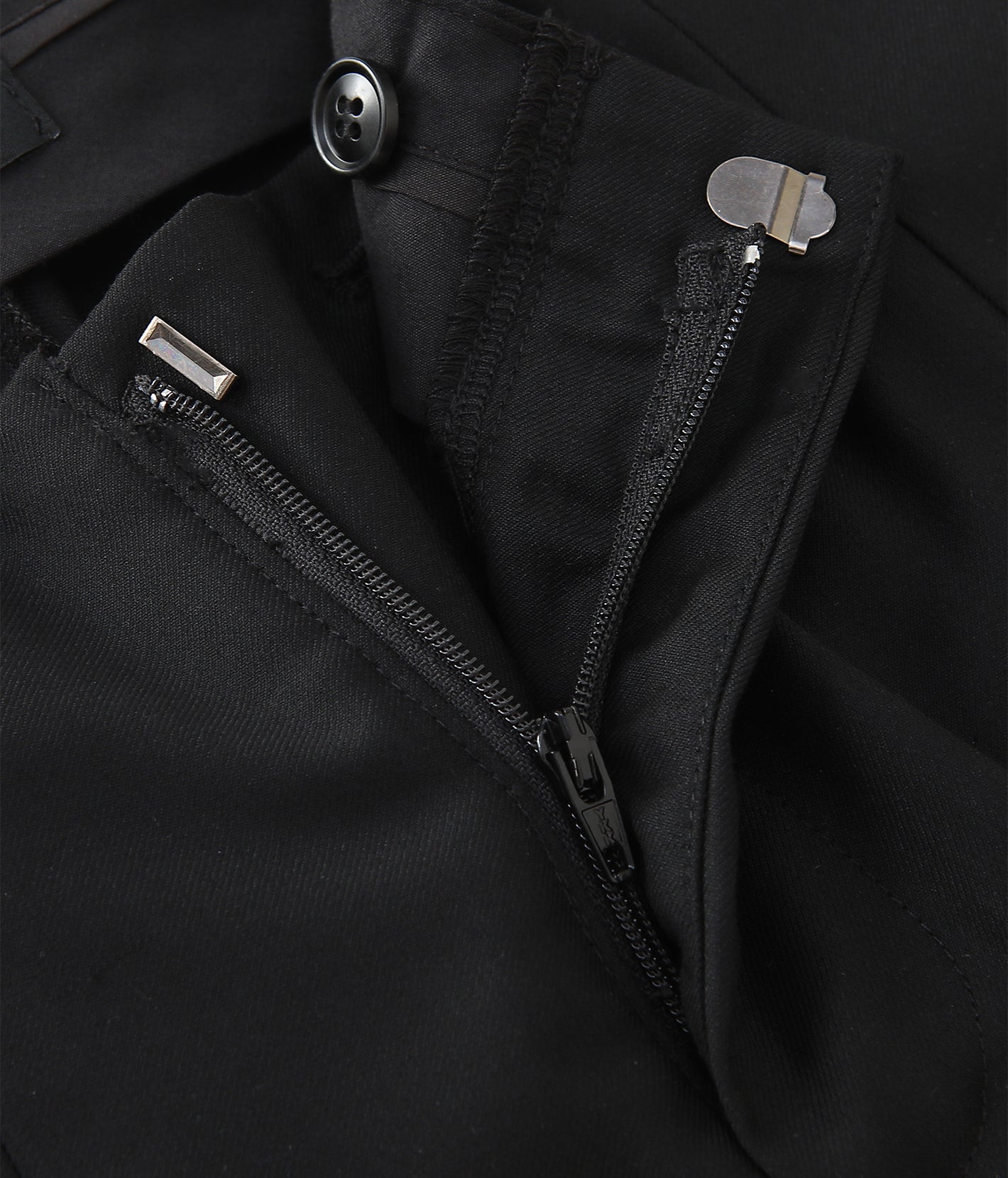 Patch Wool Tailored Trouser