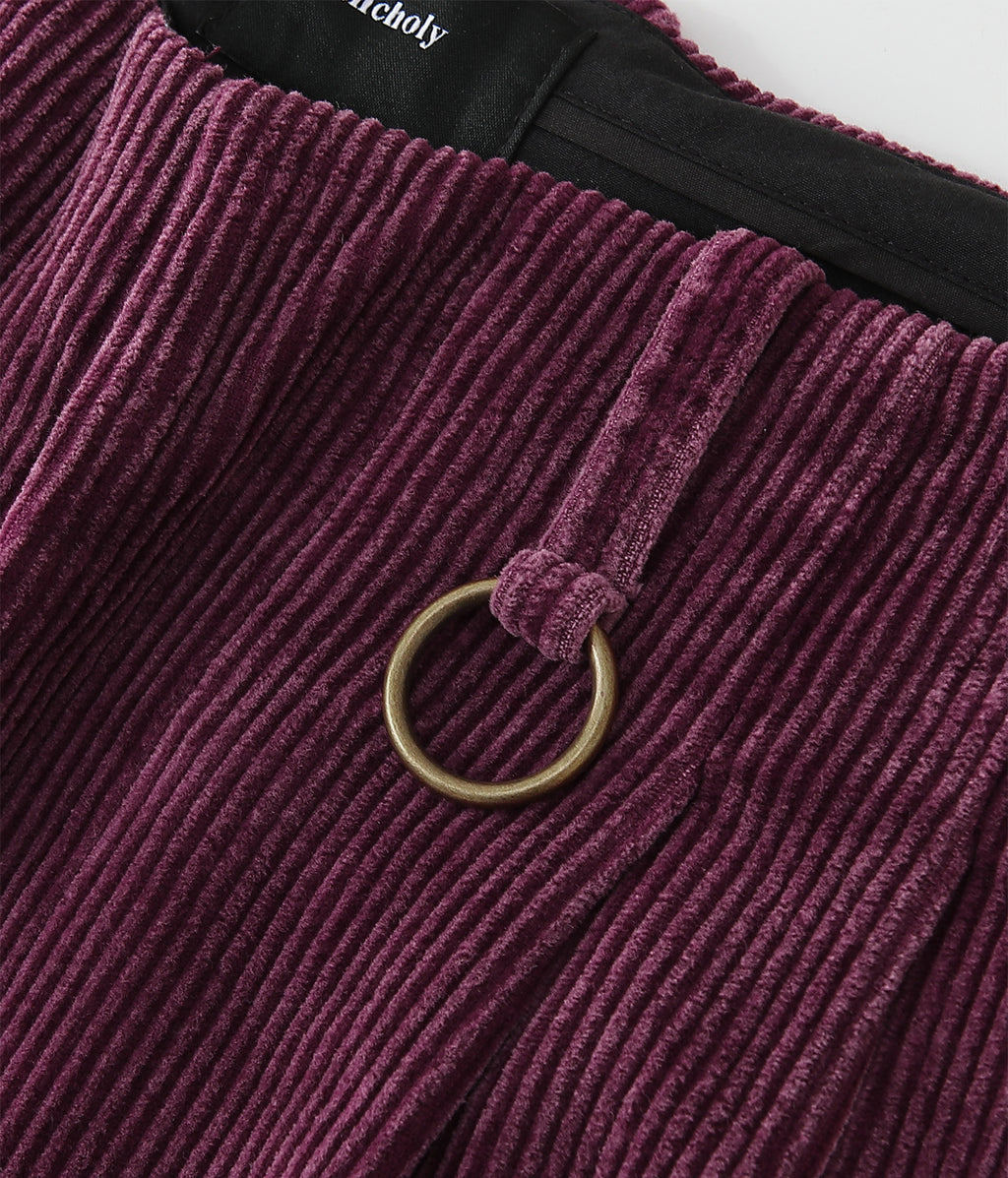 Ring Corduroy Wide Trouser