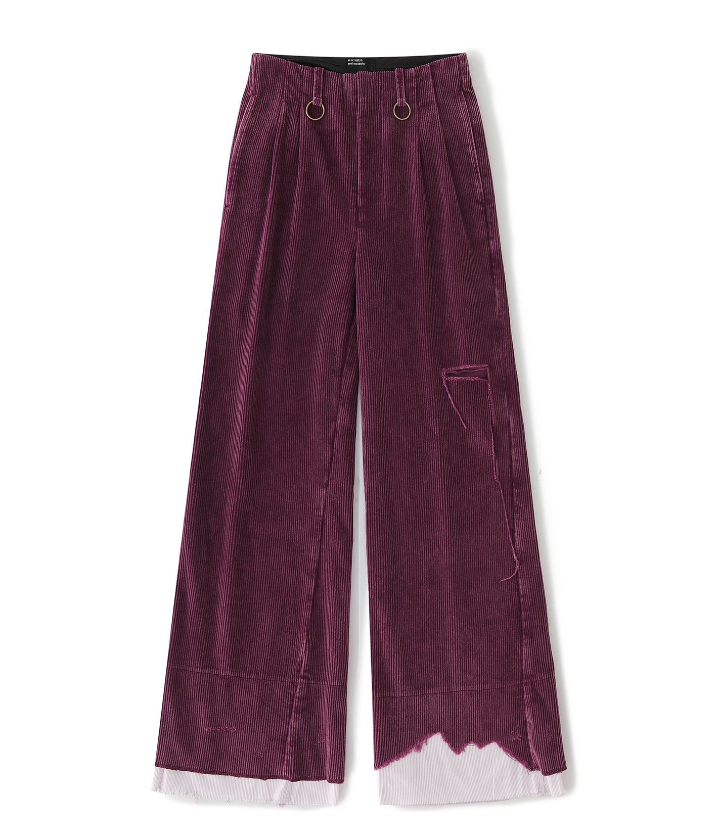 Ring Corduroy Wide Trouser