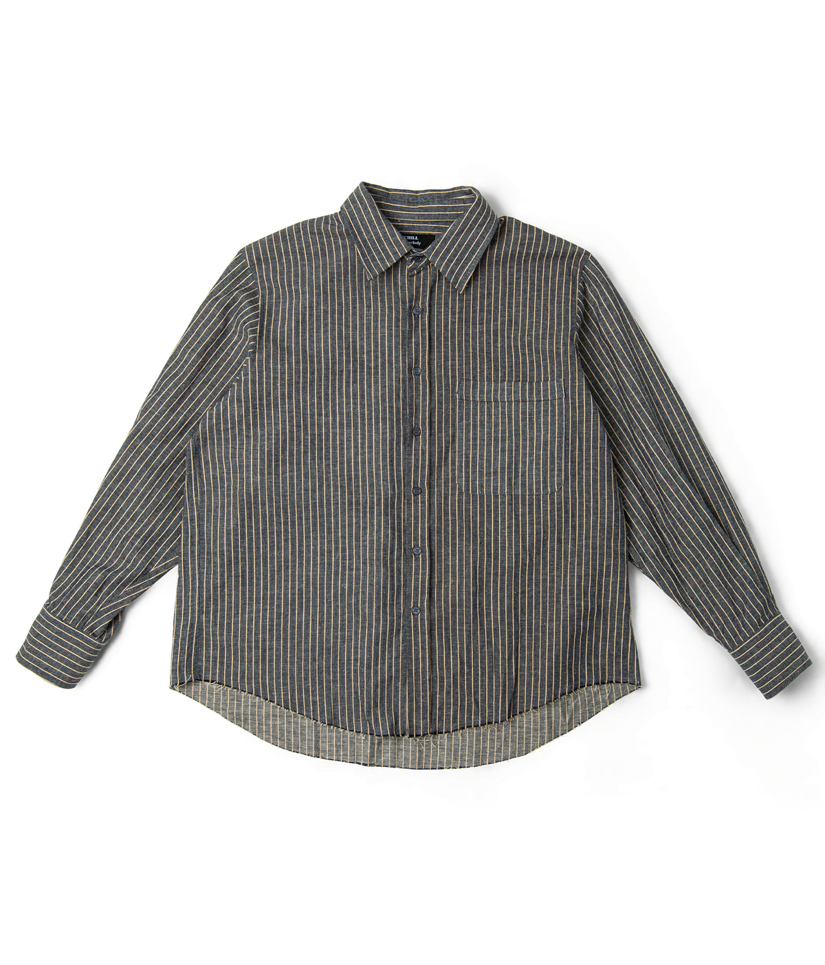 Striped Cotton Linen Shirt