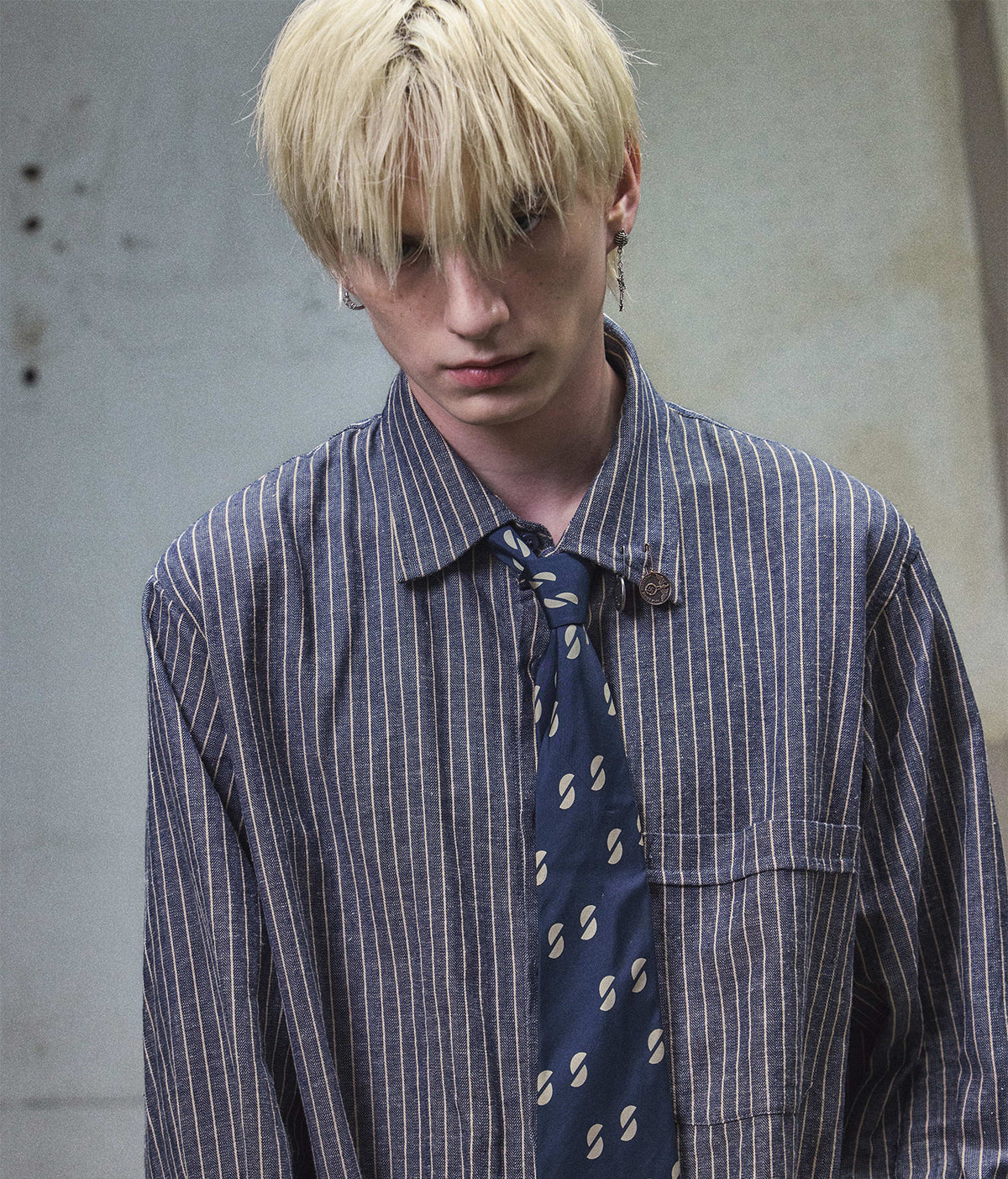 Striped Cotton Linen Shirt