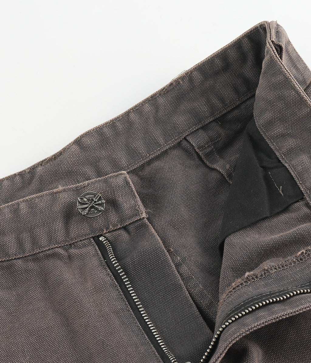Studded Washed Canvas Shorts