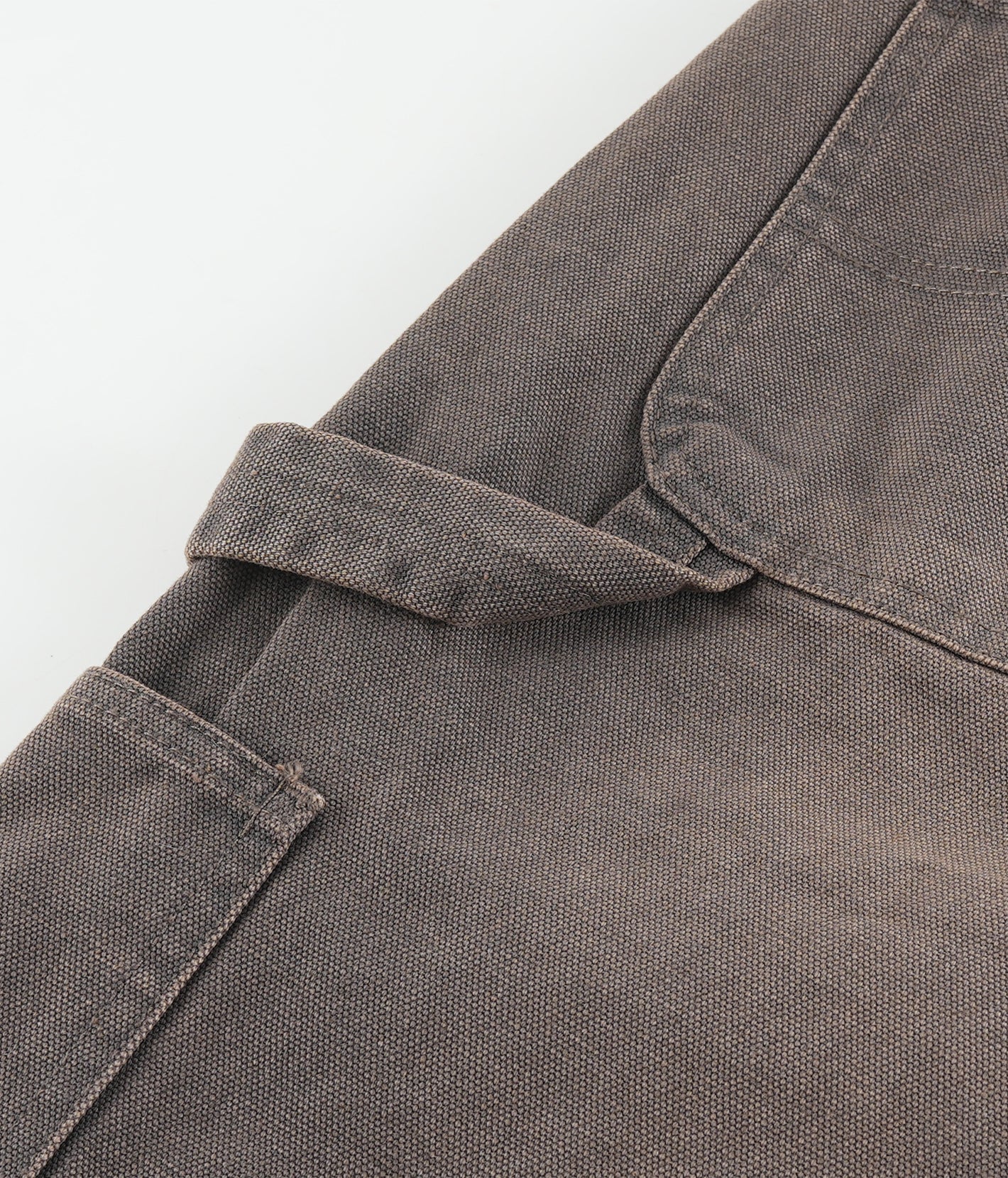 Studded Washed Canvas Shorts