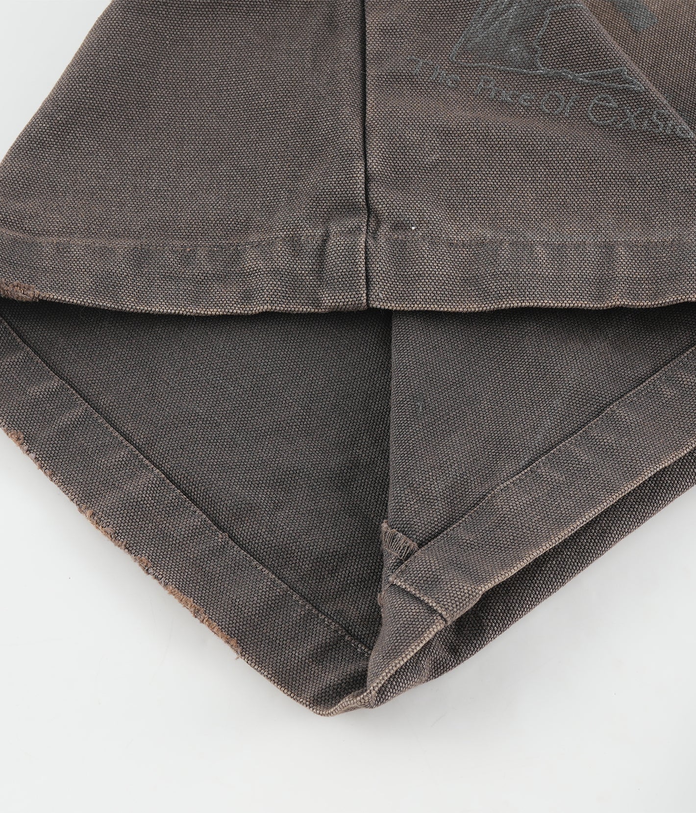Studded Washed Canvas Shorts