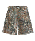Vintage Washed Camouflage Cargo Shorts