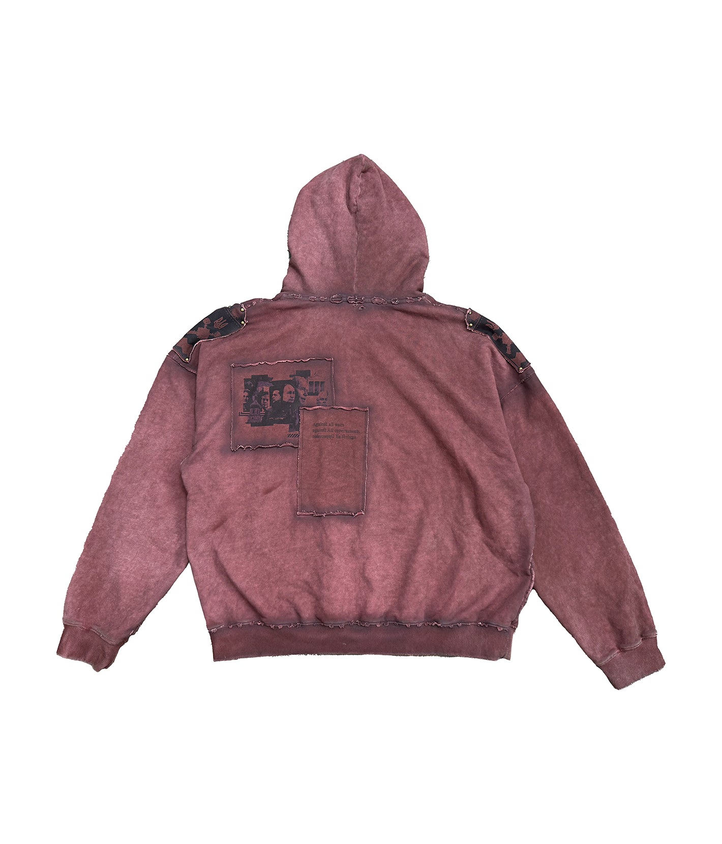 Nationalist Studded Hoodie | Richill Melancholy