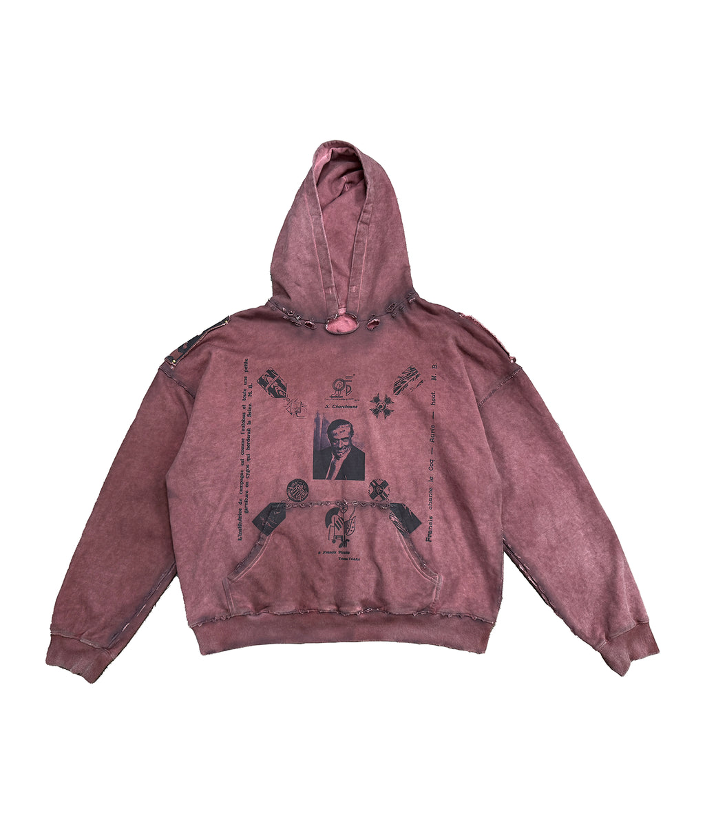 Nationalist Studded Hoodie | Richill Melancholy