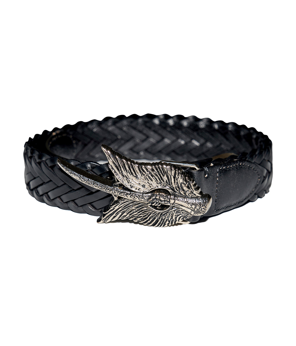 Winged Sword Insignia Belt BLK