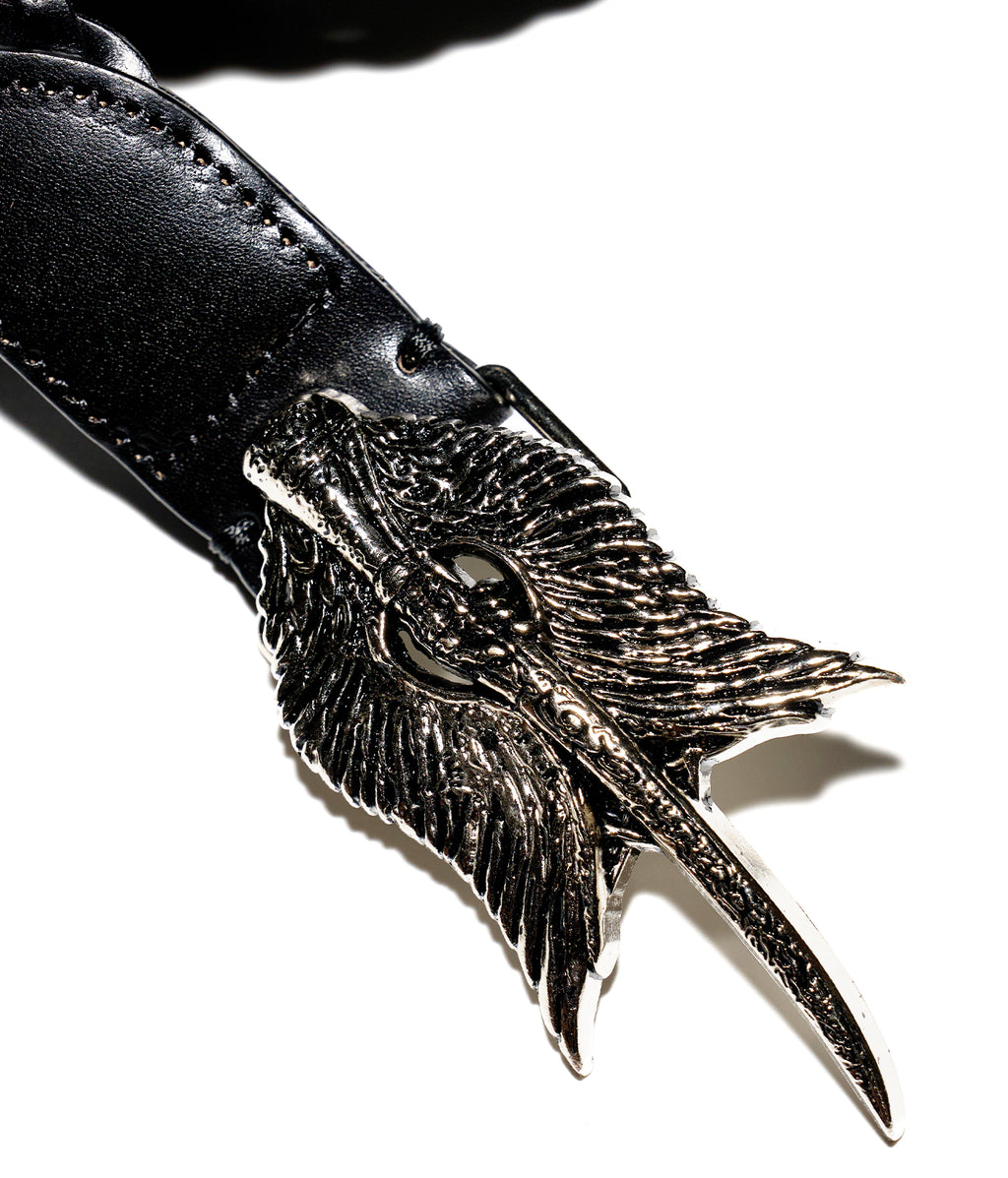 Winged Sword Insignia Belt BLK