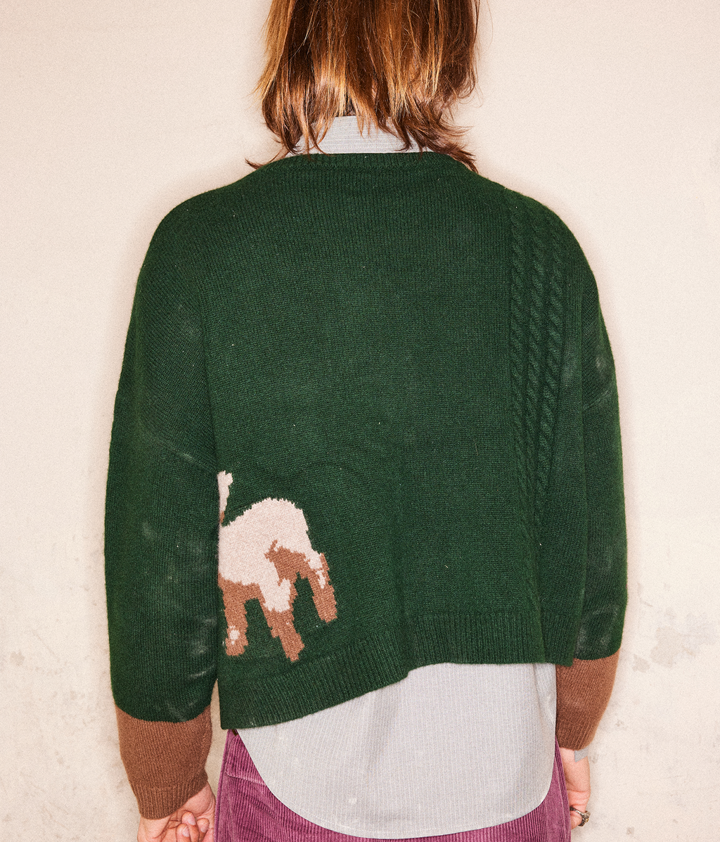 Lamb Intarsia Sweater | Richill Melancholy