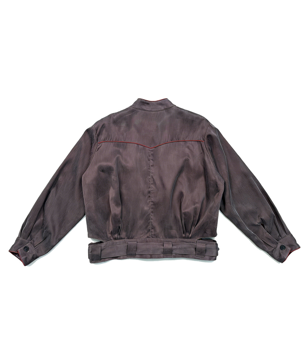 Belted Cupro Jacket | Richill Melancholy