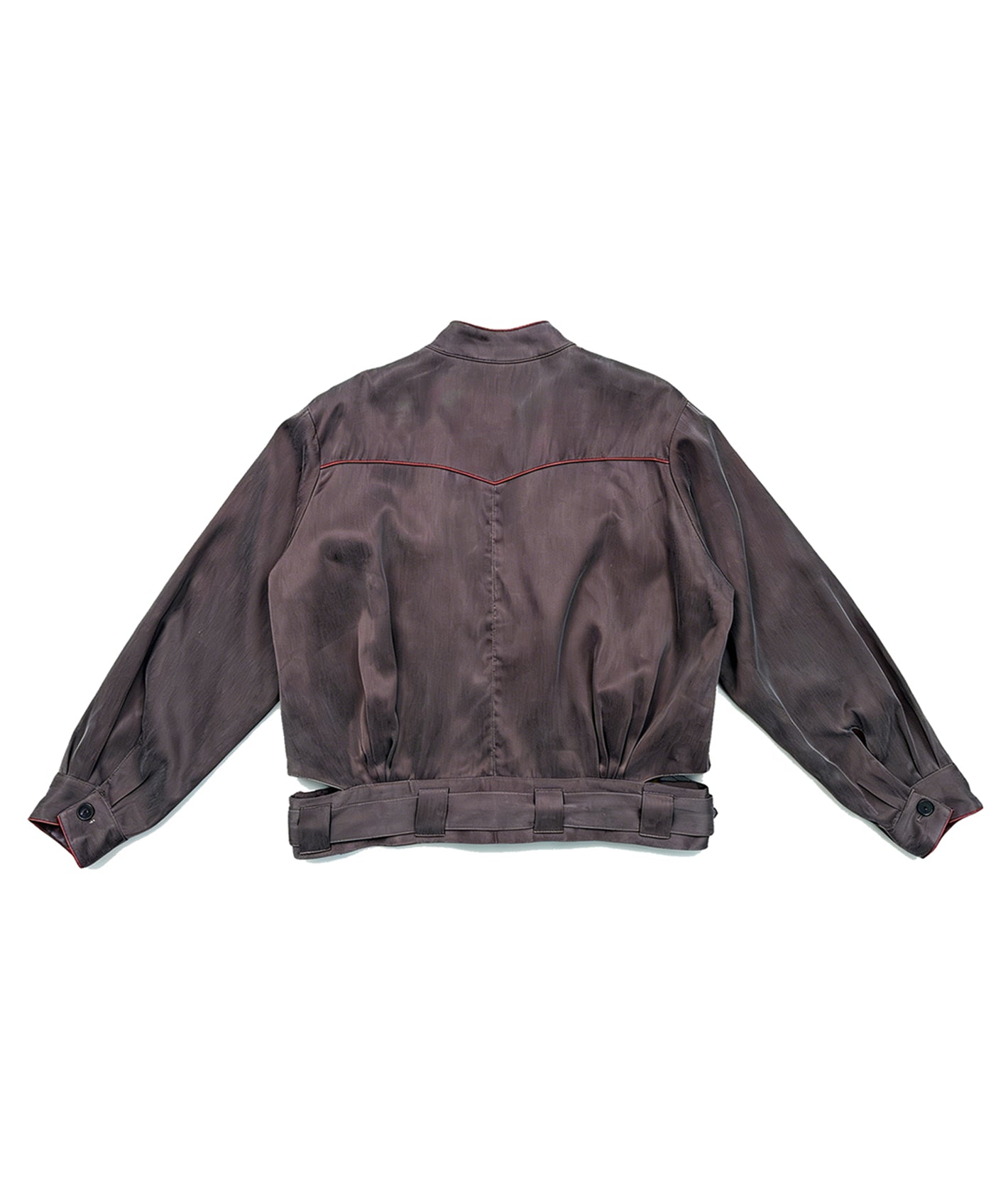 Belted Cupro Jacket | Richill Melancholy