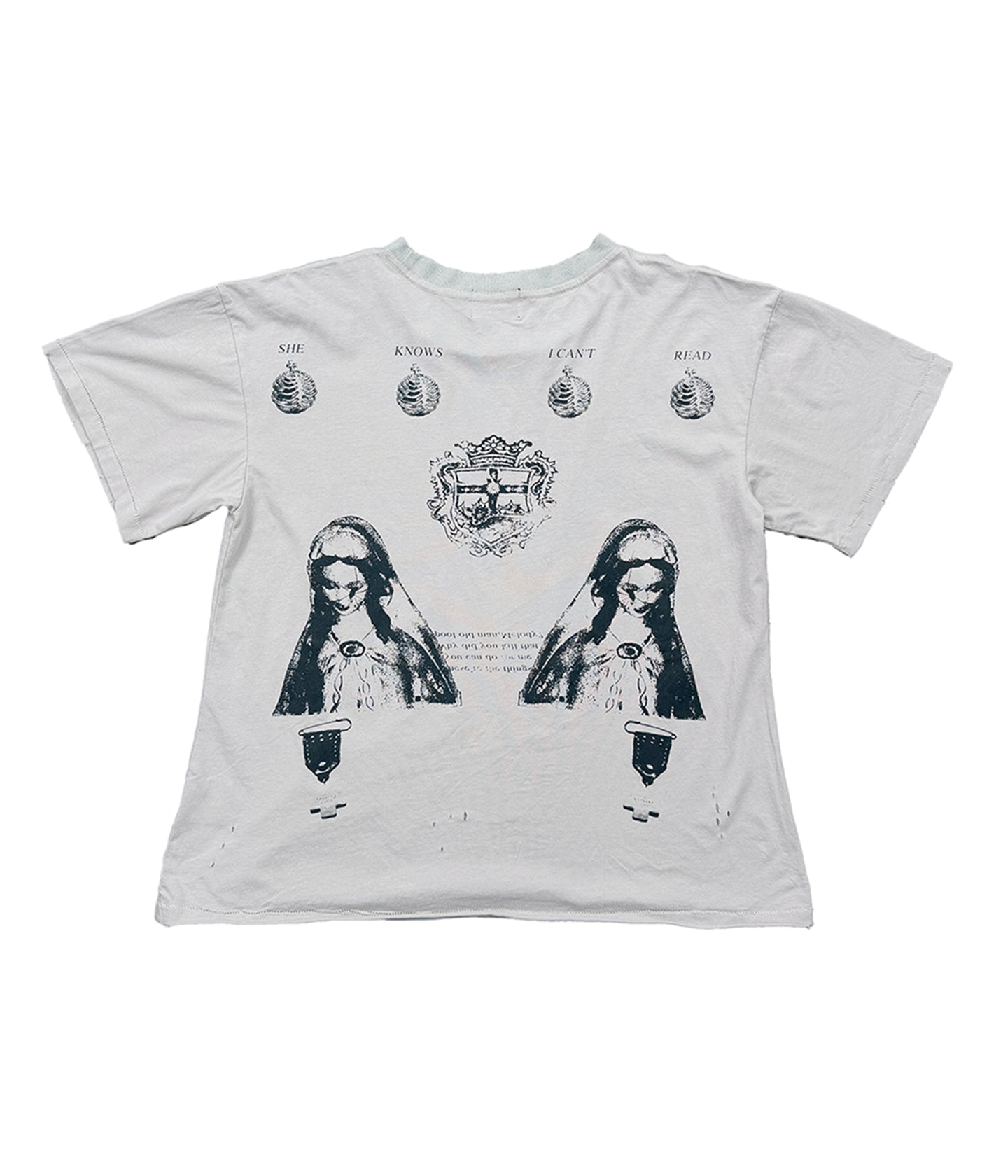 Dagger Frame Distressed Tee | Richill Melancholy