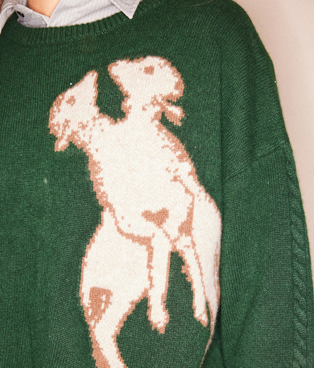 Lamb Intarsia Sweater | Richill Melancholy