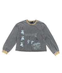 Studded Graphic L-S Tee | Richill Melancholy